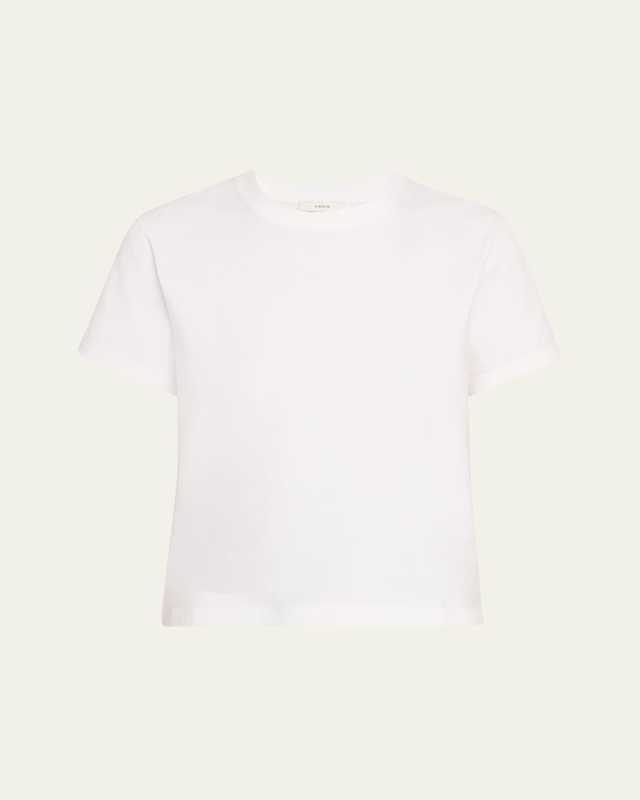 Short-Sleeve Pima Cotton Crewneck T-Shirt